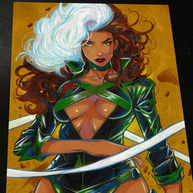 Rogue X-Men art print by Keyeske