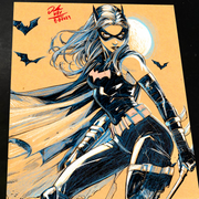 Batgirl - Marvel art print by Keyeske