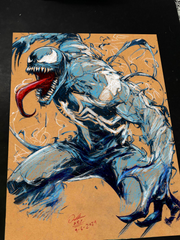 Venom - Marvel art print by Keyeske
