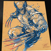Wolverine X-Men art print by Keyeske