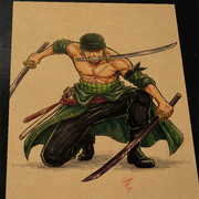 Zoro One Piece art print by Keyeske