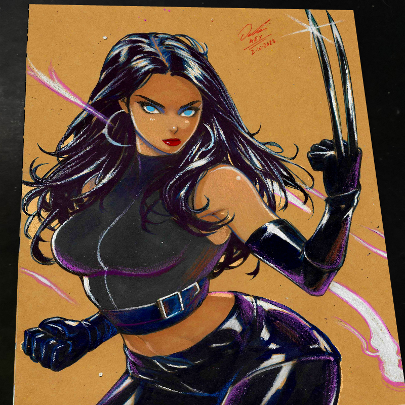 X-23 X-Men art print by Keyeske