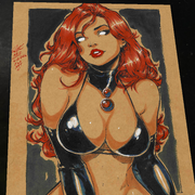 Goblin Queen X-Men Art Print Signed 8.5x11 | Art by Keyeske