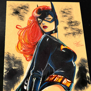 Batgirl - Marvel art print by Keyeske
