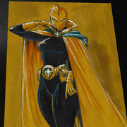 Doctor Fate DC Comics art print by Keyeske