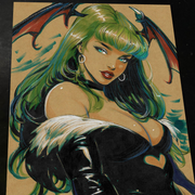 Mary Jane x Venom Art Print Signed 8.5x11 | Art by Keyeske