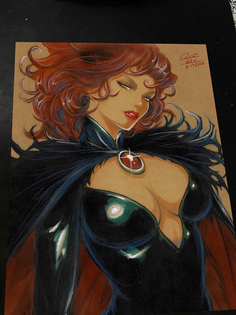 Madelyne Pryor X-Men art print by Keyeske