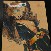 Rogue X-Men Art Print Signed 8.5x11 | Art by Keyeske