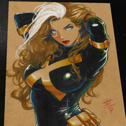 Rogue X-Men Art Print Signed 8.5x11 | Art by Keyeske