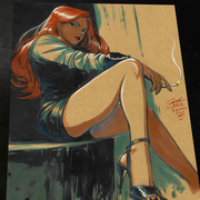 Mary Jane Watson - Marvel art print by Keyeske