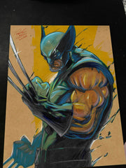 Wolverine X-Men art print by Keyeske