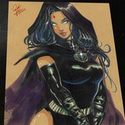 Raven - DC Comics art print by Keyeske