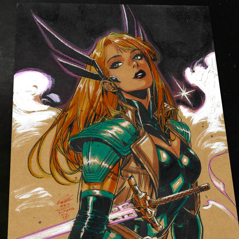 Magik X-Men art print by Keyeske