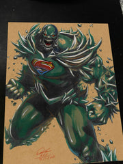 Doomsday - Marvel art print by Keyeske