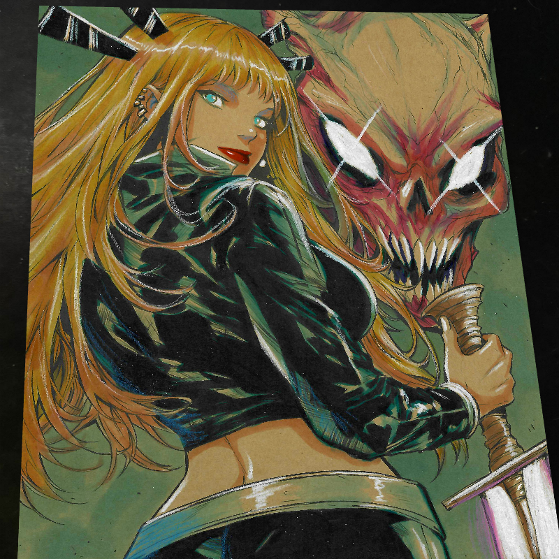 Magik X-Men art print by Keyeske