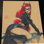 Batgirl - Marvel art print by Keyeske