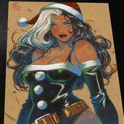 Rogue X-Men Art Print Signed 8.5x11 | Art by Keyeske