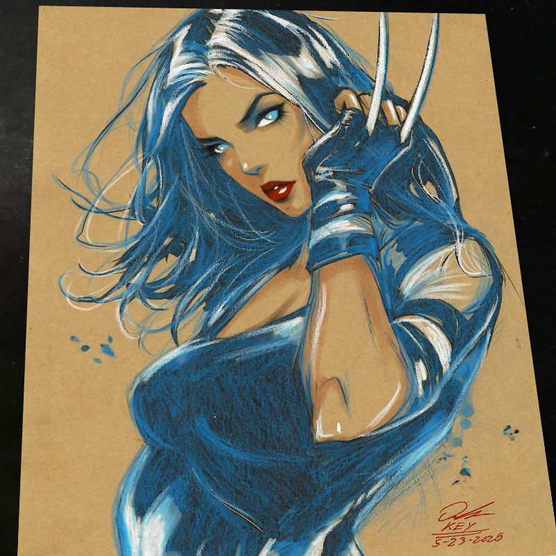 X-23 X-Men Art Print Signed 8.5x11 | Art by Keyeske