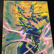 Enchantress Art Print Signed 8.5x11 | Art by Keyeske