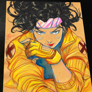 Jubilee X-Men art print by Keyeske
