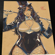 Zatanna - Marvel art print by Keyeske