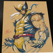 Wolverine X-Men art print by Keyeske