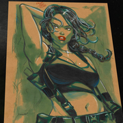 Lara Croft Art Print 8.5x11 Art by Keyeske - Marvel art print by Keyeske