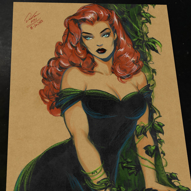 Poison Ivy - Marvel art print by Keyeske