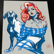 Daphne Blake Scooby-Doo - Marvel art print by Keyeske