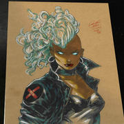 Storm X-Men Art Print Signed 8.5x11 | Art by Keyeske