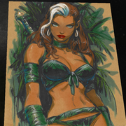 Rogue X-Men Art Print Signed 8.5x11 | Art by Keyeske
