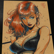 Mary Jane Watson - Marvel art print by Keyeske