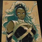 Storm X-Men Art Print Signed 8.5x11 | Art by Keyeske