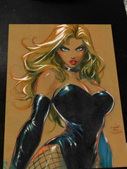 Black Canary art print by Keyeske