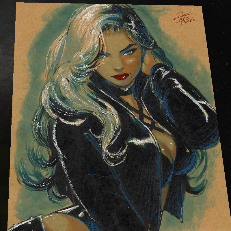 Rogue X-Men Art Print Signed 8.5x11 | Art by Keyeske