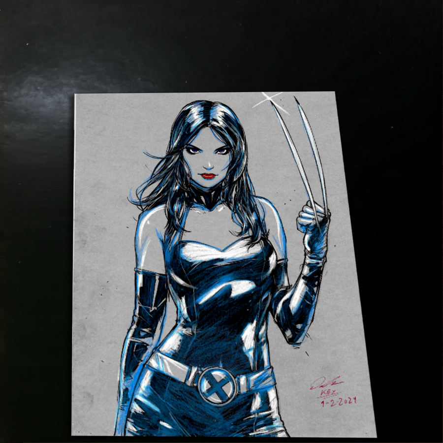 X-23 X-Men art print by Keyeske