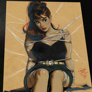 Mary Jane Watson - Marvel art print by Keyeske