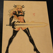 Magik X-Men Art Print Signed 8.5x11 | Art by Keyeske