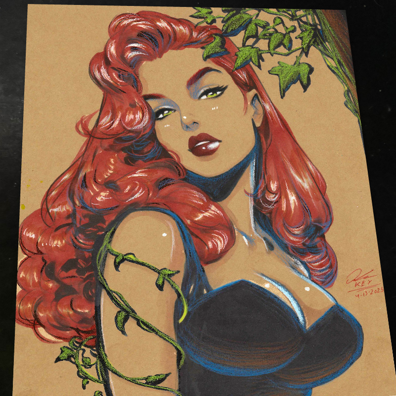 Poison Ivy - Marvel art print by Keyeske