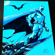 Batman - Marvel art print by Keyeske