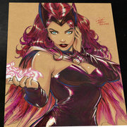 Scarlet Witch - Marvel art print by Keyeske