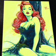 Poison Ivy - Marvel art print by Keyeske