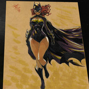 Batgirl - Marvel art print by Keyeske