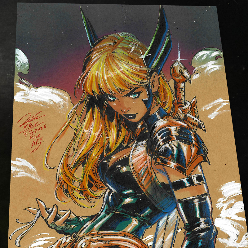 Magik X-Men art print by Keyeske