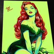 Poison Ivy - Marvel art print by Keyeske