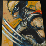 Wolverine X-Men Art Print Signed 8.5x11 | Art by Keyeske
