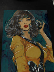 Kitty Pryde X-Men art print by Keyeske