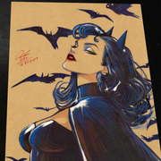 Catwoman - Marvel art print by Keyeske