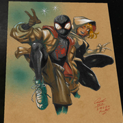 Spider-Man Art Print Signed 8.5x11 | Art by Keyeske
