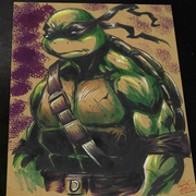 Donatello TMNT art print by Keyeske